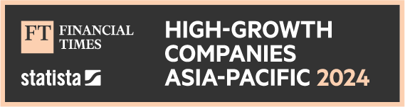 High-growth companies Asia-Pacific 2024 badge